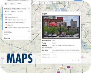 Billboard Location Maps
